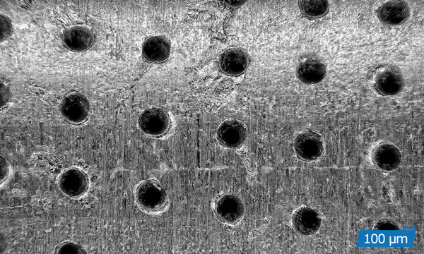 激光精密鉆孔 ? 速度極快，磨損最小(圖7)